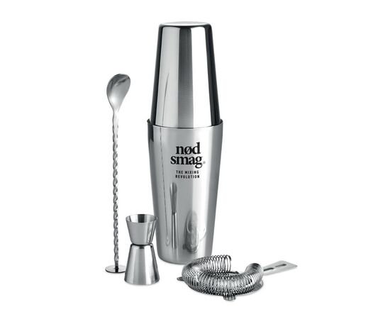 Cocktail-Set 750 ml Glänzendes silber -  MO6224-17