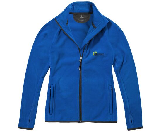 Veste micro-polaire full zip femme Brossard Bleu - Elevate Life 39483443