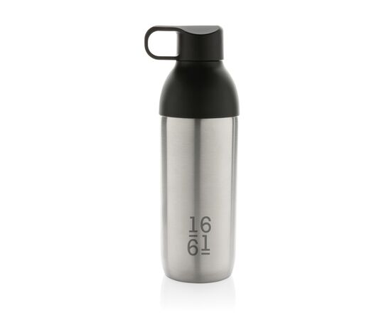 Bouteille iso 540ml en acier inoxydable recyclée Flow RCS Argent - XD Xclusive P435.542