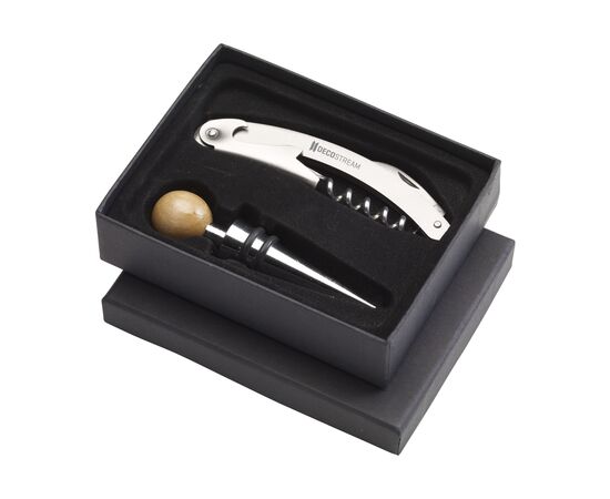 Vindeux wine gift set Silver -  506301