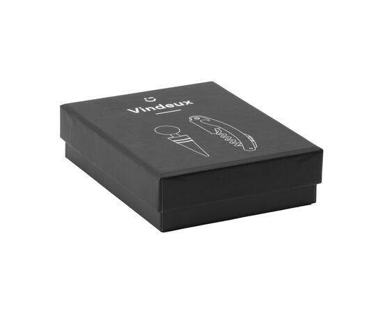 Vindeux wine gift set Silver -  506301