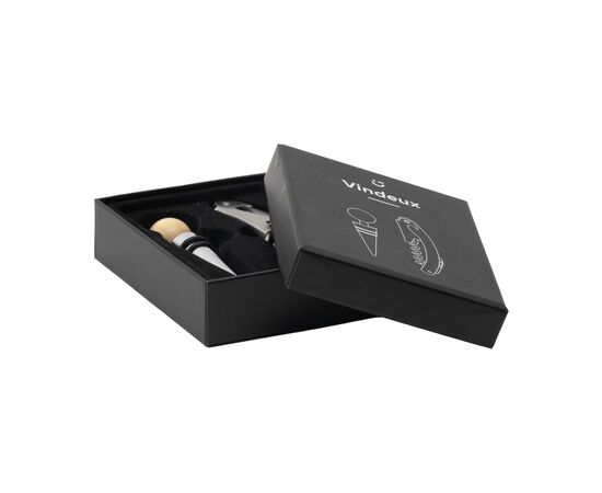 Vindeux wine gift set Silver -  506301