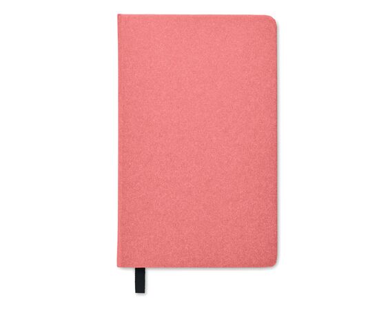 Carnet A5 en papier recyclé Rouge -  MO6689-05