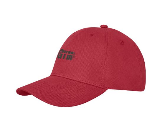 Davis 6 panel cap Rood - Elevate Life 38678250