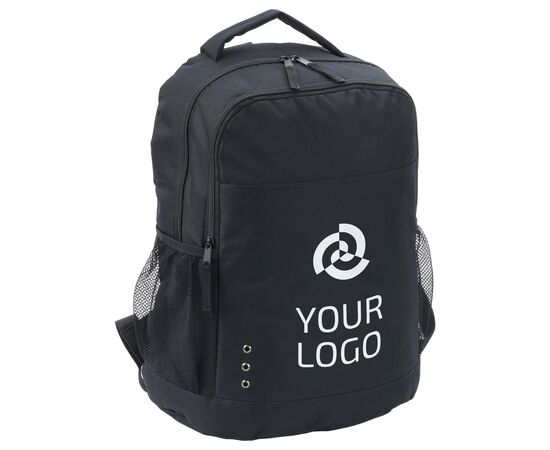 Sac à dos en polyester Harry Noir -  3576.001