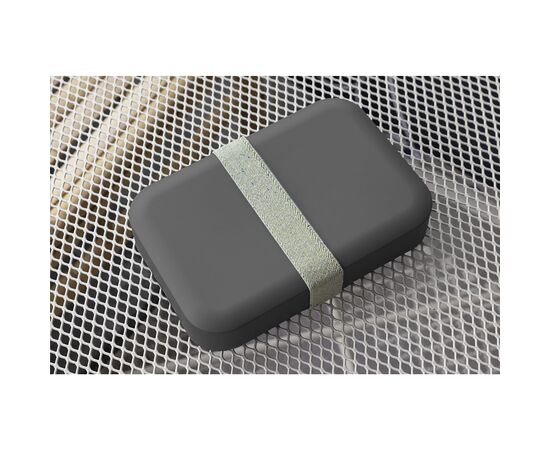 Amuse Recycled PP Lunch Box Large Grey, Green - Amuse W15290