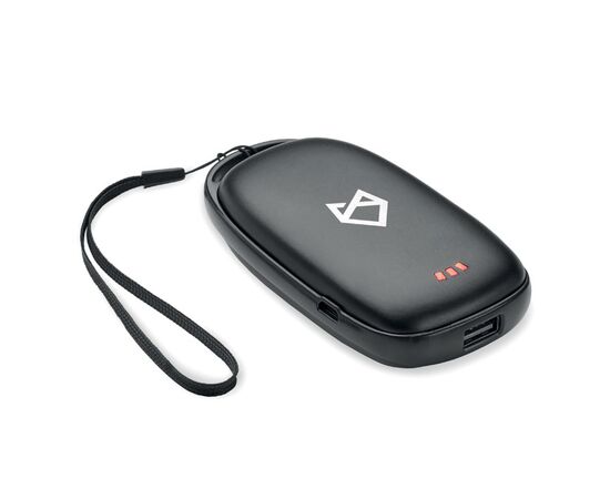 Handwarmer 4000 mAh power bank Black -  MO6949-03