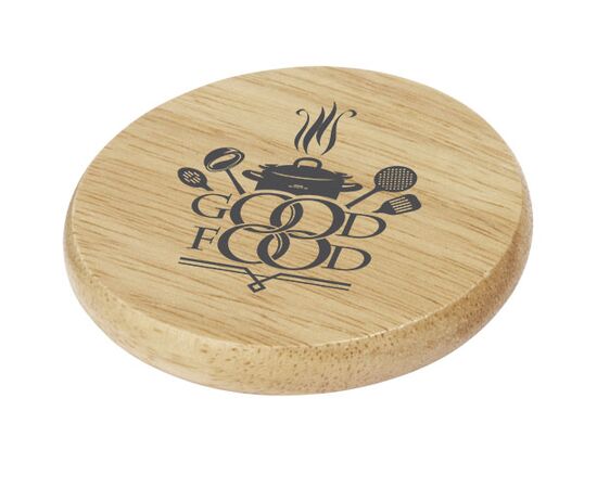 Sous-verre en bois avec ouvre-bouteille Scoll Naturel - Unbranded 11320106