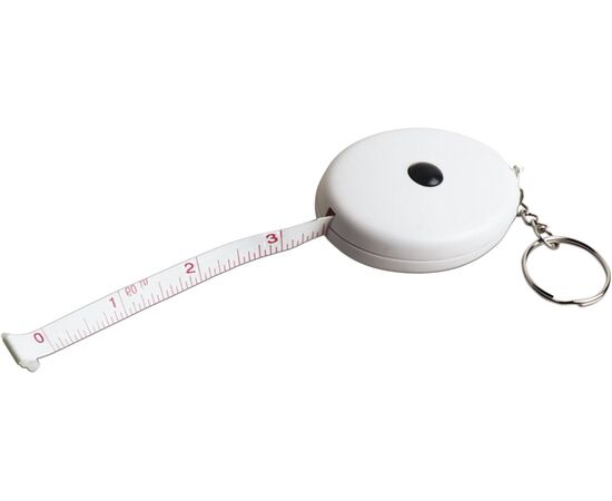 ABS key holder tape measure Lorena White -  2131.002