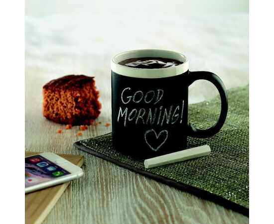 Mug en grès 300ml Blanc -  MO8658-06