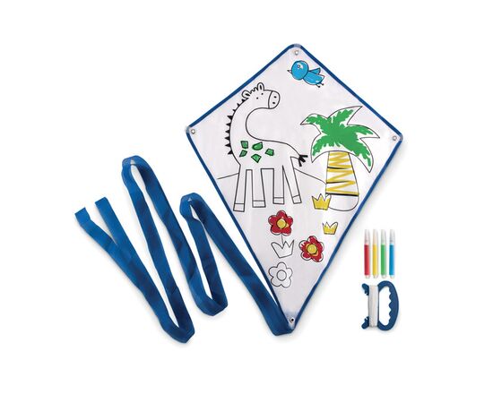 Vlieger met viltstiften Blauw -  MO8925-04