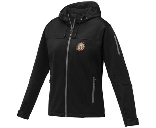 Match women's softshell jacket Black - Elevate Life 38328905