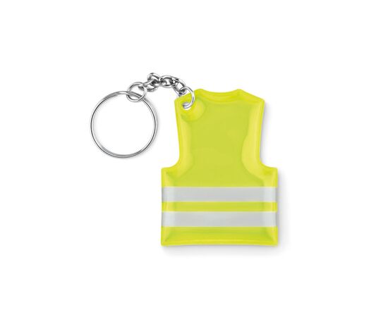 Porte-clés gilet de  sécurité Jaune fluo -  MO9199-70