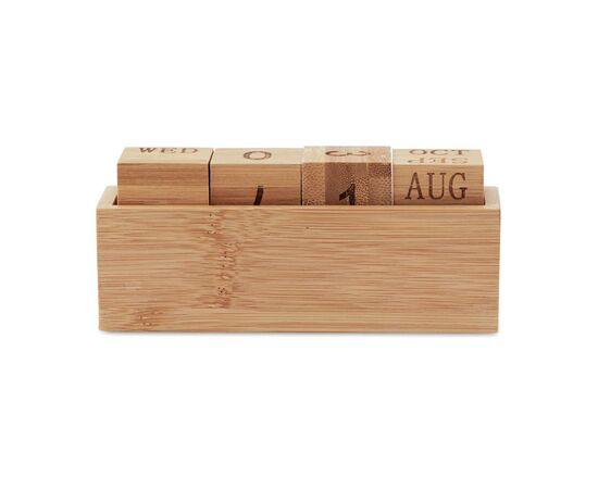 Bamboo calendar Wood -  MO9404-40