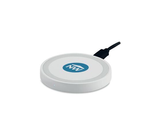 Chargeur sans fil rond Blanc -  MO9446-06