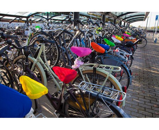 Polyester (190T) bicycle seat cover Xander Orange -  6337.007