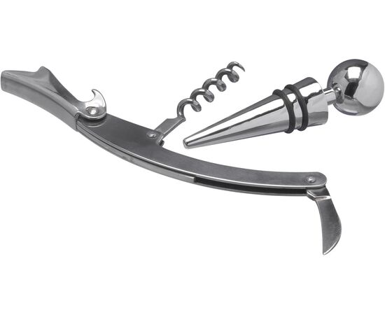 Set à vin en métal Eve Argent -  6817.032