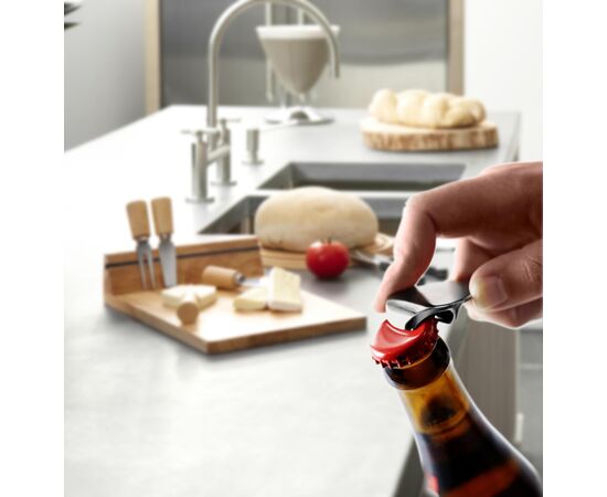 Metal 2-in-1 key holder Alma Silver -  8659.032