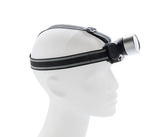 Everest Kopflampe Silber, Schwarz - XD Collection P518.020