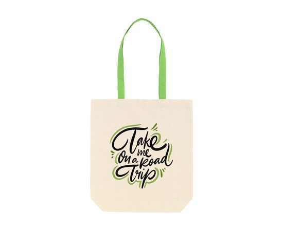 Canvas Shoppy Colour (220 g/m²) tas Limegroen -  117671
