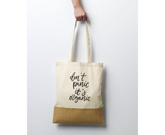 Combi Organic Shopper (160 g/m²) bag Natural  -  117742