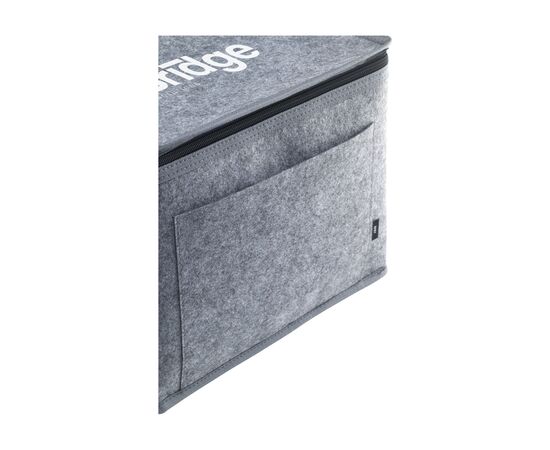 Keep-it-Cool GRS Felt RPETKühltasche Grau -  392790