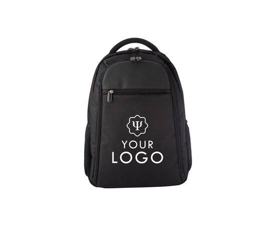 Polyester (1680D) backpack Ivan Black -  7398.001