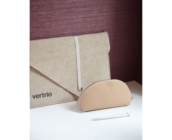 Recycled Felt Laptop Sleeve 15/16" Beige - Made Out Of W49341