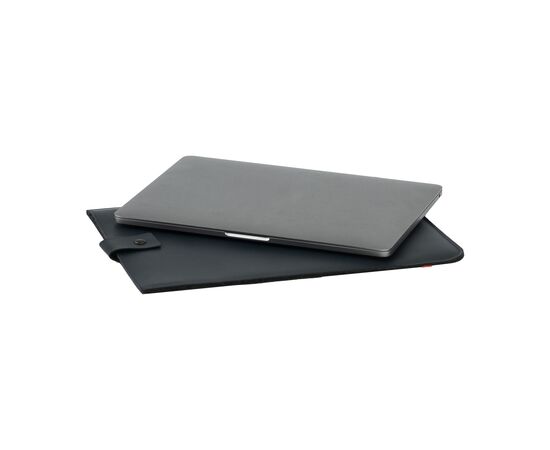 Recycled Leather Laptop Sleeve 16" Donkerblauw - Made Out Of W49532