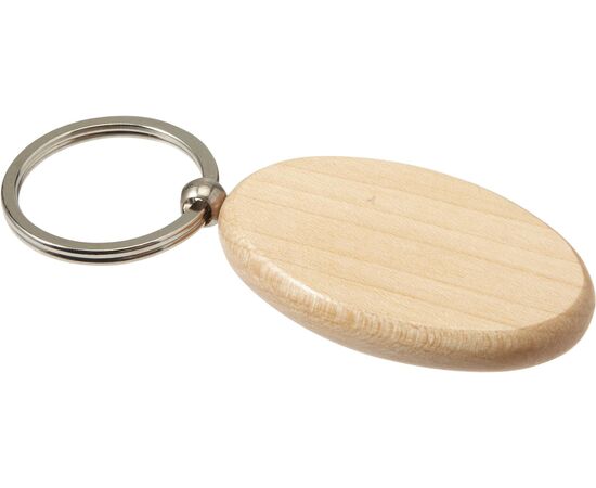 Porte-clés en bois Katherine Brun -  7300.011.Ovaal