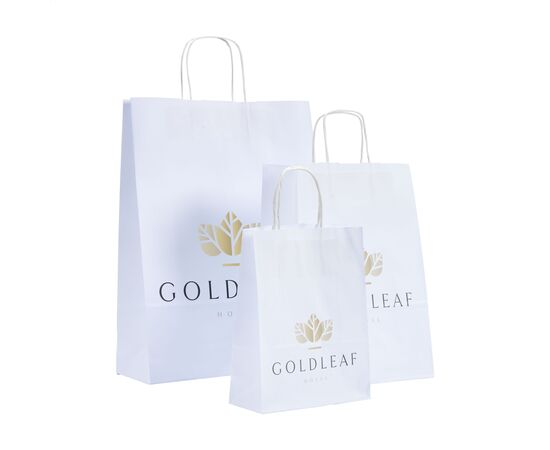 Pagari Paper Bag A4 sac en papier Blanc -  298510