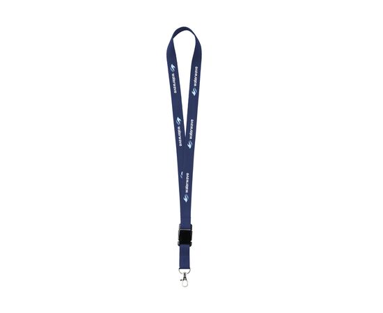KeyCord 2 cm tour de cou Bleu foncé -  315832