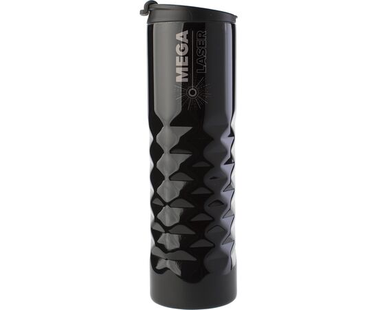 Stainless steel mug Kamir Black -  7789.001