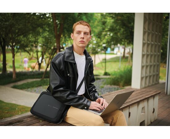 XD Design 16" Laptoptas Zwart, Grijs - XD Design P706.231