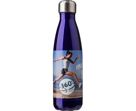 Gourde isotherme de 500 ml en acier inoxydable Lombok Rouge -  8223.008