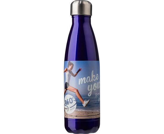 Gourde isotherme de 500 ml en acier inoxydable Lombok Rouge -  8223.008