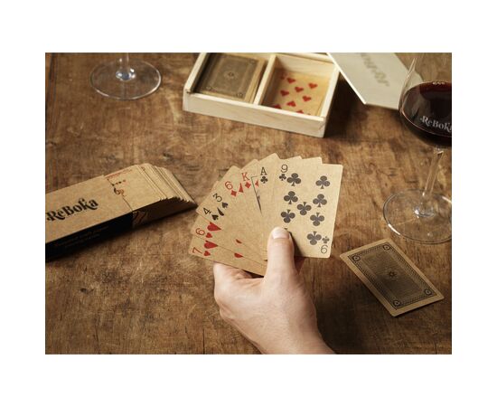 Recycled Playing Cards Single speelkaarten Hout -  108244