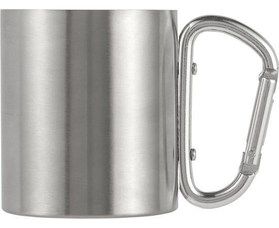 Doppelwandiger Kaffeebecher aus Edelstahl (185 ml) Nella Schwarz -  8245.001