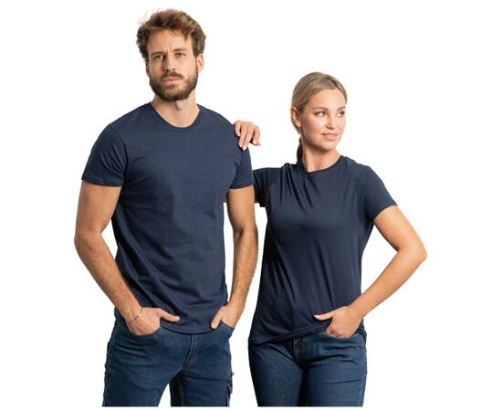 Atomic unisex T-shirt met korte mouwen Geel - Roly R64241B0