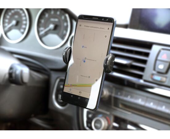 ABS mobile phone holder Clayton Black -  8969.001