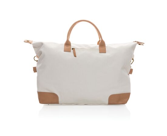 Impact AWARE™ 16 oz. rcanvas large weekend bag Off white - XD Collection P760.250