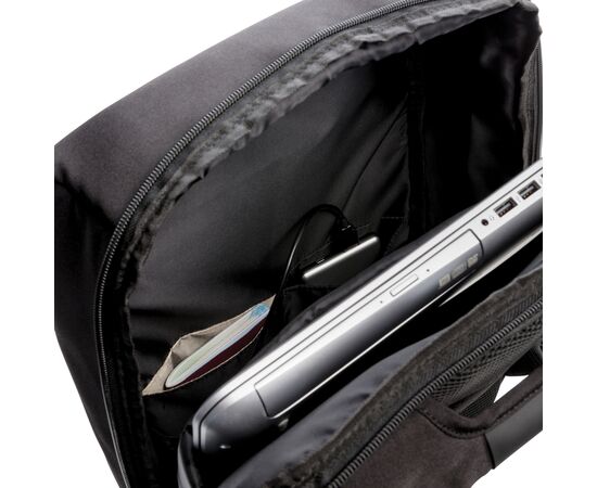 Swiss Peak 15" Anti-Diebstahl RFID & USB Rucksack Schwarz - Swiss Peak P762.371