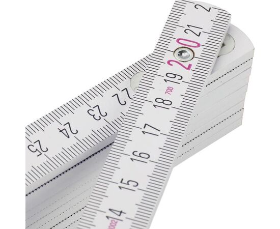 Folding ruler Stabila Pro White -  0342.002