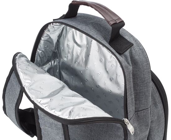 Sac à dos pique-nique en polycanvas Jolie Rouge -  9269.008