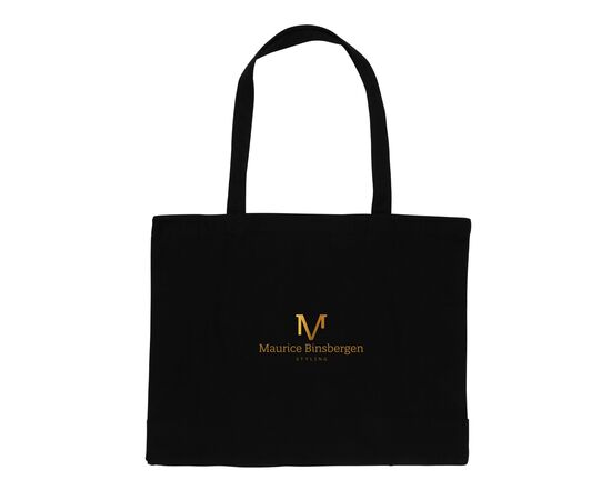 Sac shopping en coton recyclée 145 gr Impact AWARE™ Noir - XD Collection P762.651