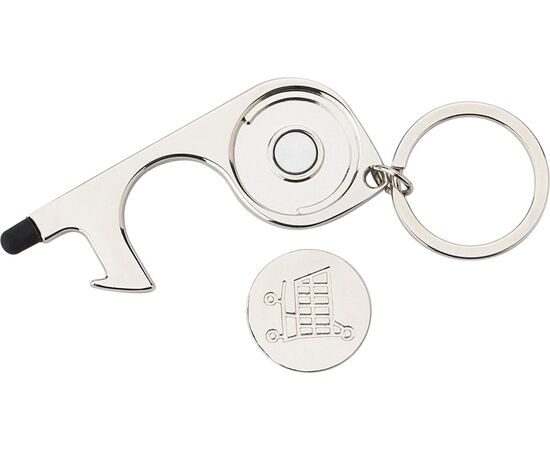 Türöffner aus Metall Alivia Silber -  483574.032