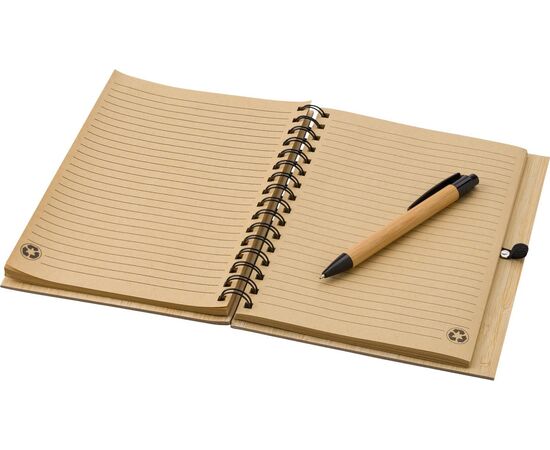 Notizbuch aus Bambus Carmen Bambus -  672057.823