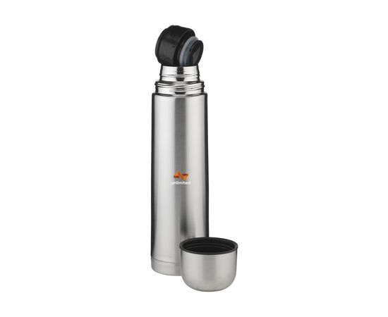 Thermotop Maxi RCS Recycled Steel 1 L thermosfles Zilver -  801001
