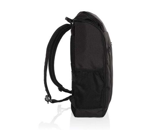 Swiss Peak AWARE™ easy access 15.6" laptop rugzak Zwart - Swiss Peak P763.111