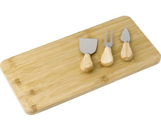 Set à fromage en bambou Regina Brun -  709536.011